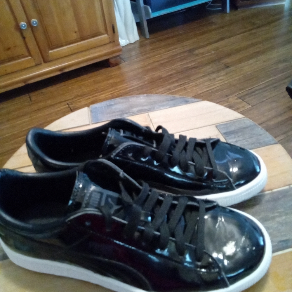 Puma Black Athletic Shoes - Picture 6 of 16